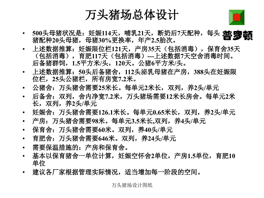 万头猪场设计图纸课件_第1页