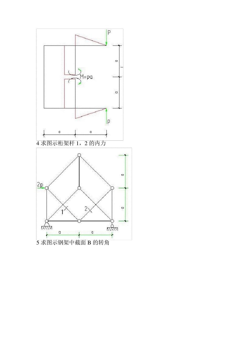 长沙理工大学研究生入学考试结构力学真题及答案_第5页