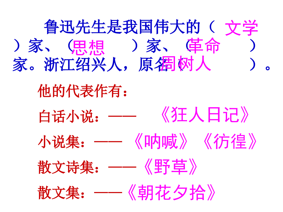 18我的伯父鲁迅先生课件(修改)_第3页