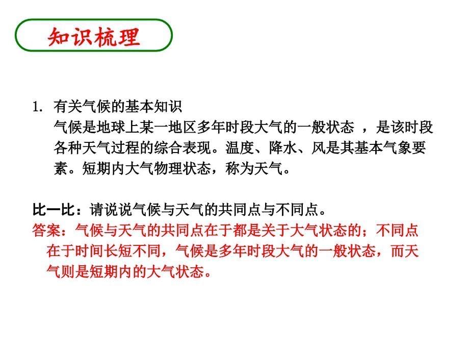 中国气候类型分布及主要特点课件_第5页