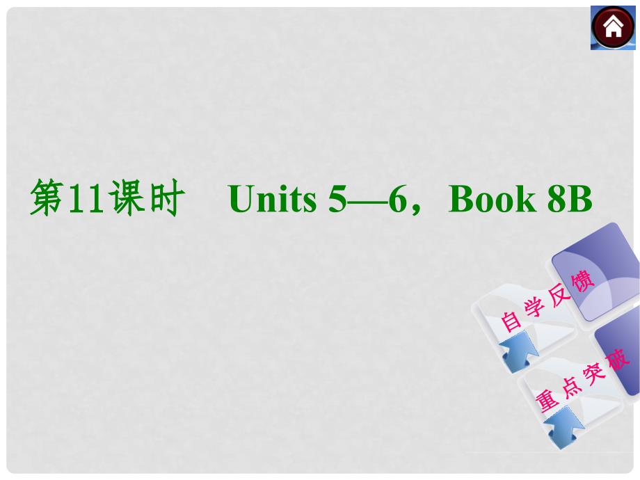 中考英语总复习 第11课时 Book 8B Units 56课件（语法专题突破+考点解析）_第1页