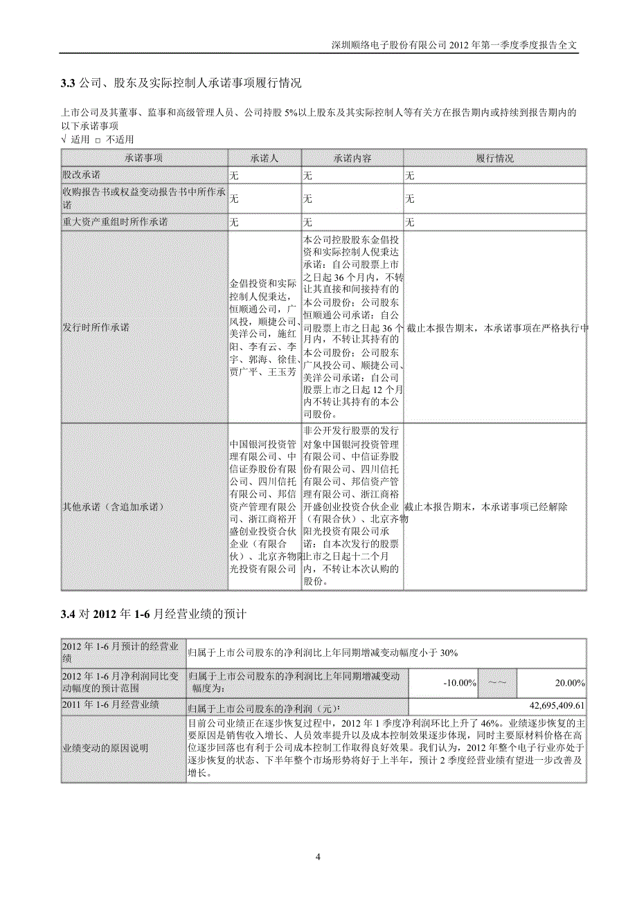 顺络电子第一季度报告全文_第4页