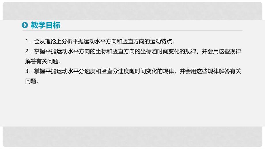 高中物理 第五章 曲线运动 2 平抛运动课件 新人教版必修2_第2页