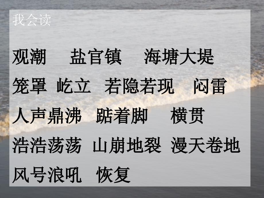 人教版小学语文四年级上册《观潮》PPT课件 (3)_第3页