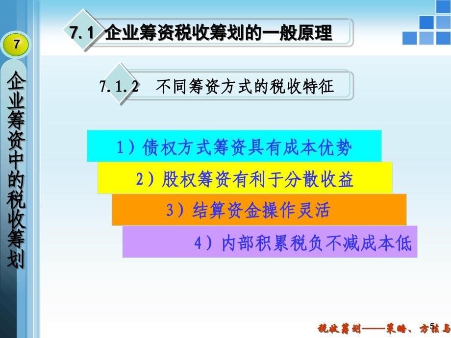 企业筹资中的税收筹划_第5页