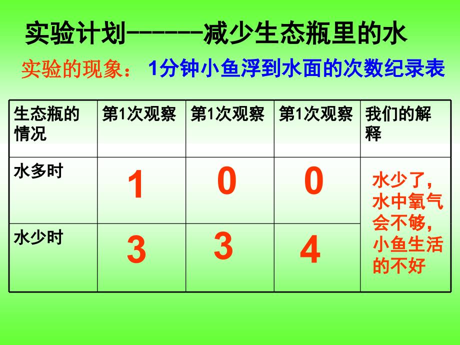 教科版五年级级科学上册改变生态瓶课件_第4页