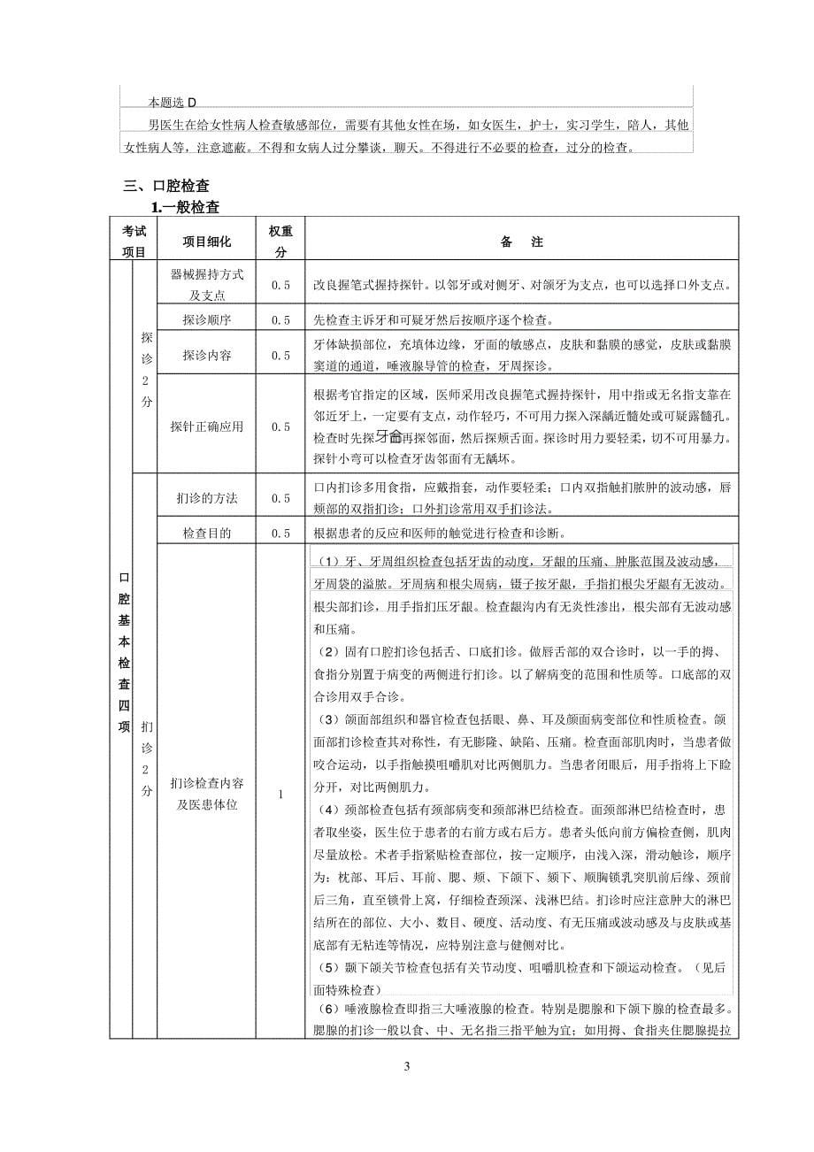 口腔执业医师技能资料_第5页