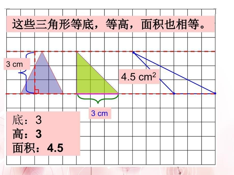 五年级上册数学课件－6.2三角形的面积 ｜人教新课标(共18张PPT)_第5页