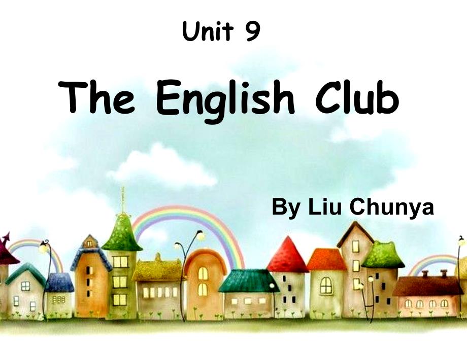 okUnit9TheEnglishClubPartA_第1页