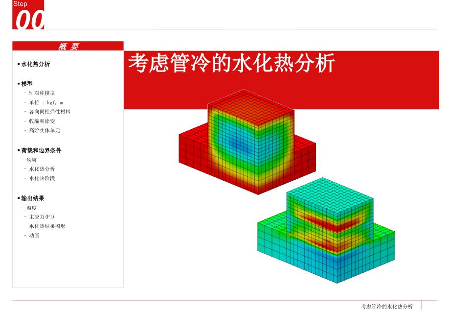 Midafea考虑管冷的水化热分析_第1页