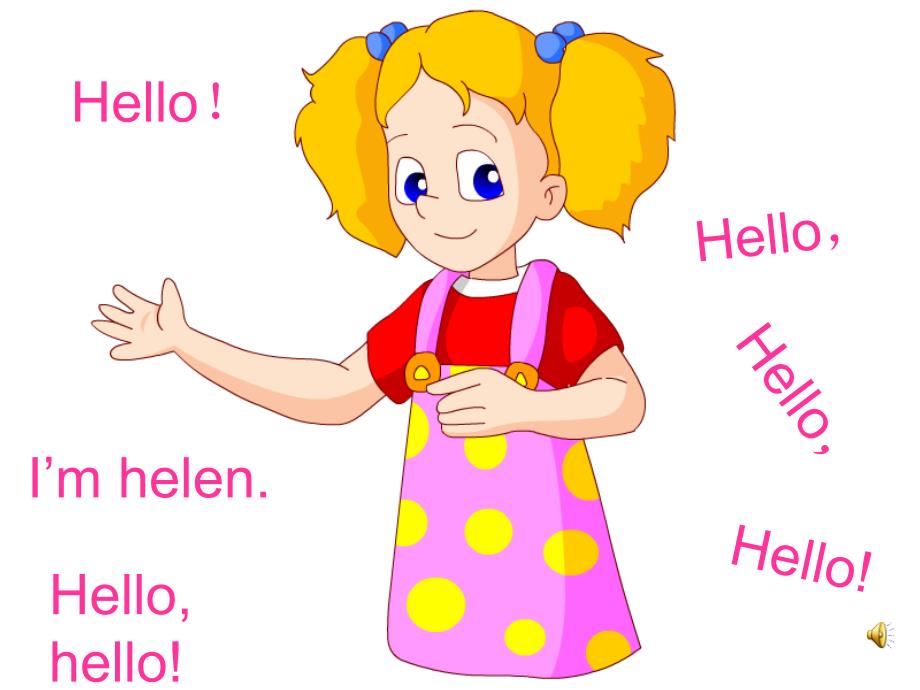 小学三年级英语《hello》课件_第2页