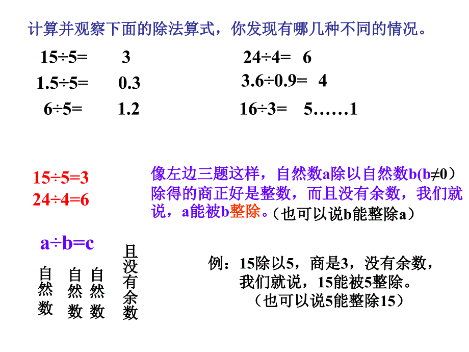 北师大版五年级数学上册《倍数与因数复习》PPT课件_第4页