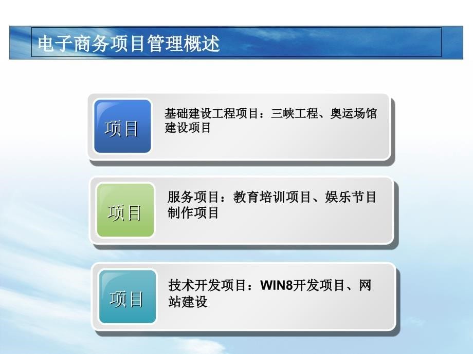 电子商务项目管理电子商务项目的含义与规划厦门大学嘉庚学院_第5页