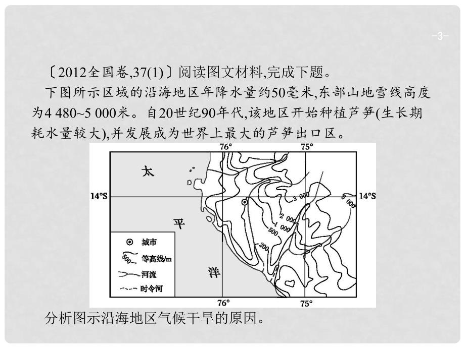 高考地理一轮复习 常考综合题+建模（四）影响降水的因素课件 湘教版_第3页