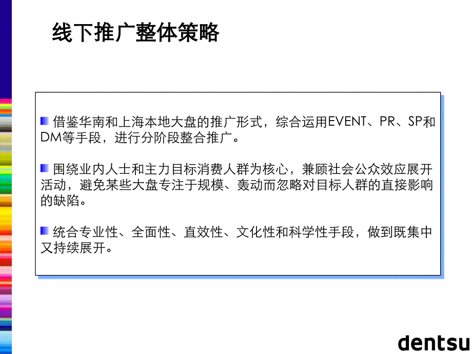 金地精品2005年上海格林对世界线下整合计划_第1页