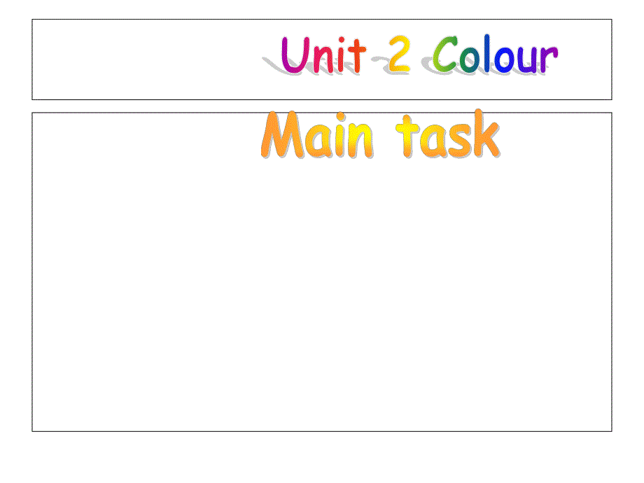 9A Unit 2 Main taks_第1页