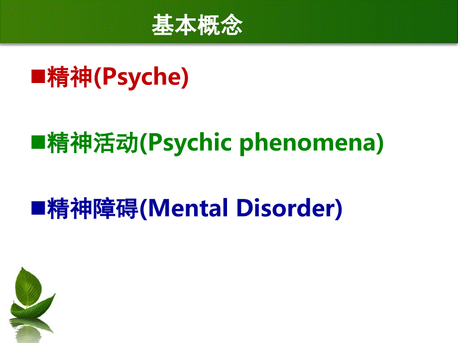 精神障碍护理学_第一章_绪论_第4页