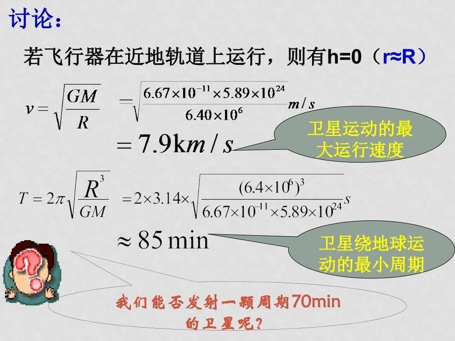 高中物理第六章第五节 宇宙航行课件人教版必修2_第5页