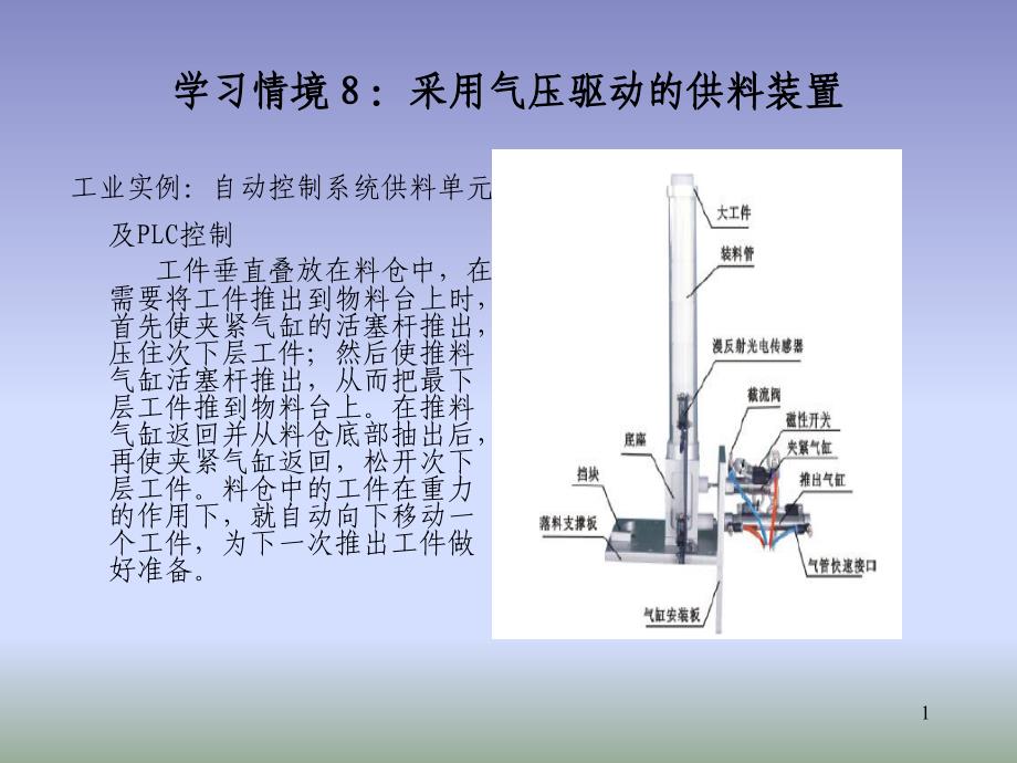 采用气压驱动的供料装置_第1页
