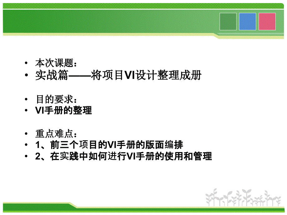 项目管理及VI设计整理管理知识手册_第2页