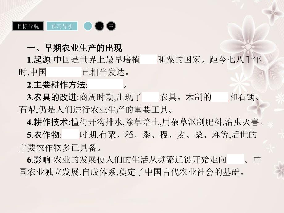 高中历史 第一单元 古代的基本结构与特点 1 发达的古代农业课件 新人教版必修2_第4页