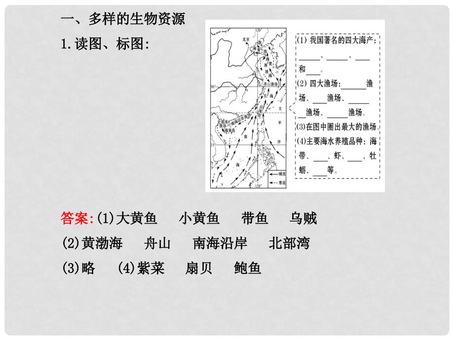 八年级地理上册 3.4 中国的海洋资源课件 （新版）湘教版_第3页