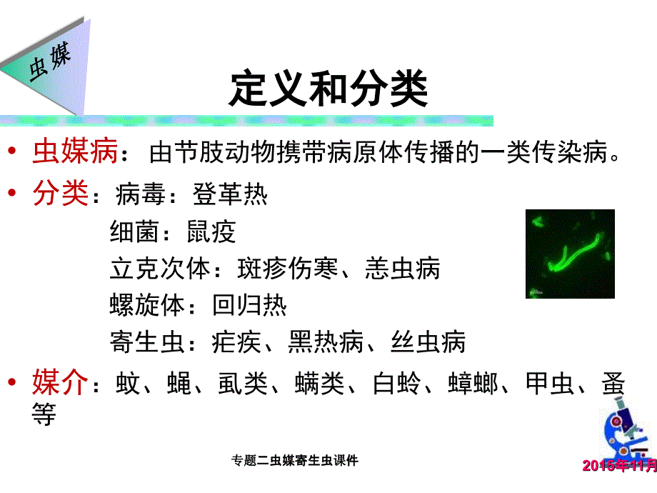 专题二虫媒寄生虫课件_第3页