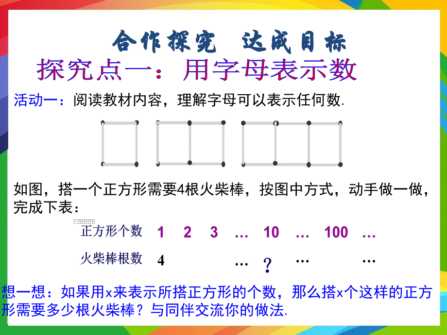 鲁教版六年级数学上册PPT课件3.1用字母表示数_第4页