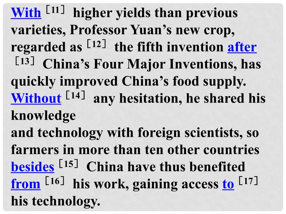 高考英语一轮总复习 第三部分《读语篇 悟语法》介词课件 新人教版_第3页