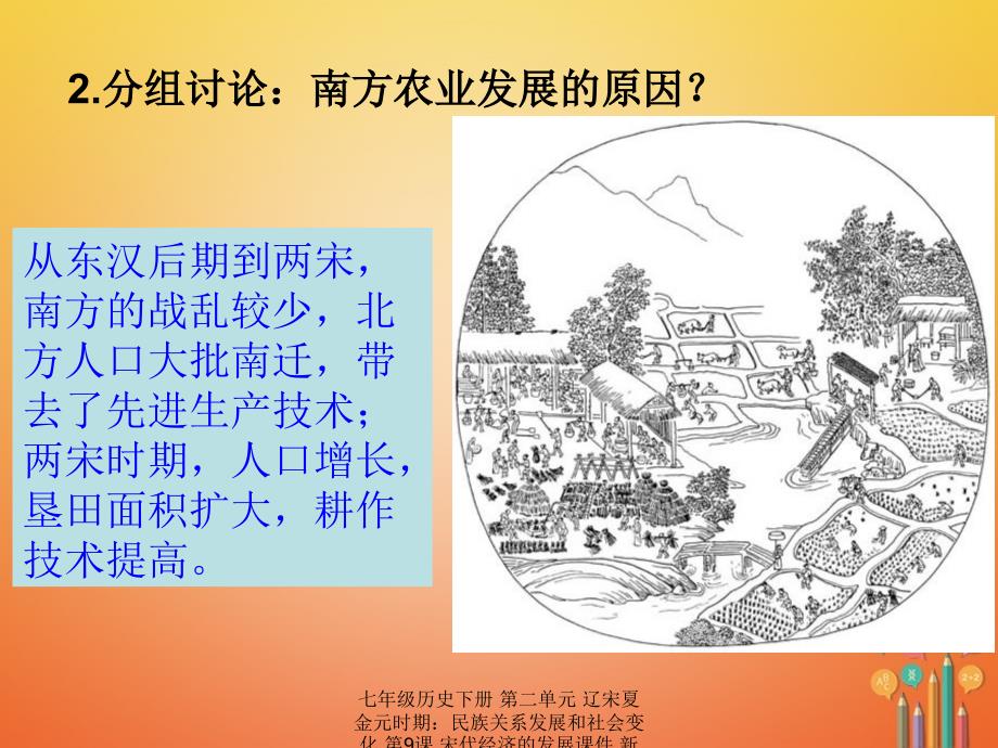 最新七年级历史下册第二单元辽宋夏金元时期民族关系发展和社会变化第9课宋代经济的发展课件新人教版新人教级下册历史课件_第4页