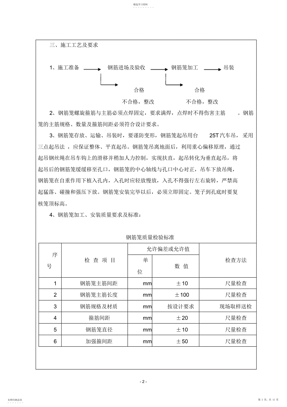 2022年长螺旋桩钢筋笼技术交底_第2页