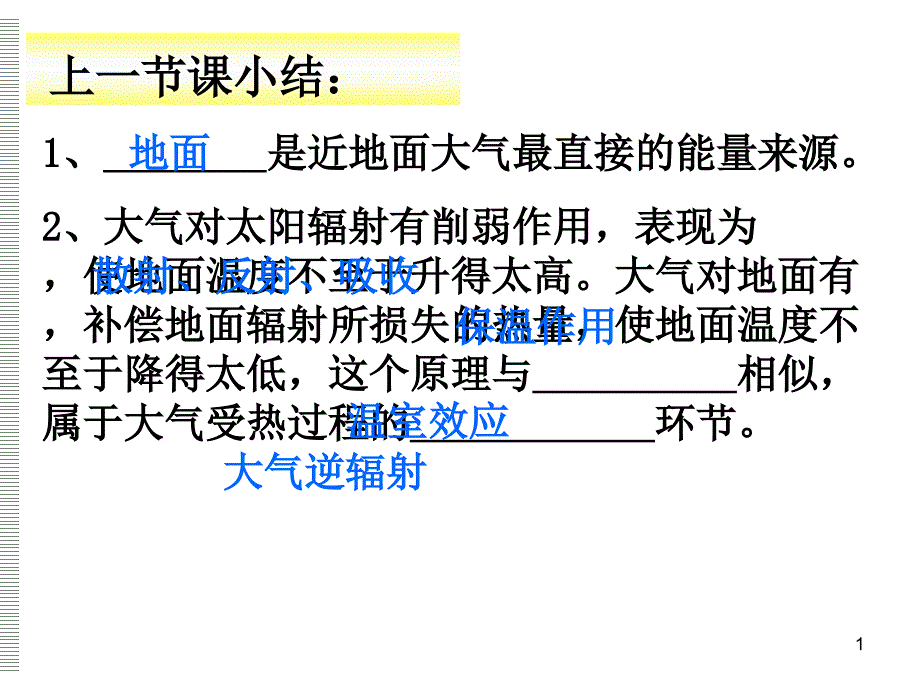 热力环流和风ppt课件_第1页