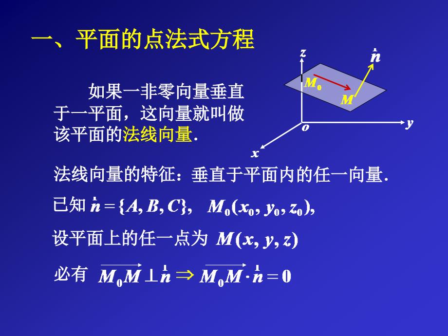 高等数学：6-4 平面及其方程_第2页