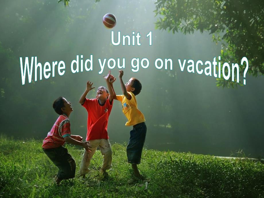 八年级上册unit1wheredidyougoonvacationSection_A_第2页