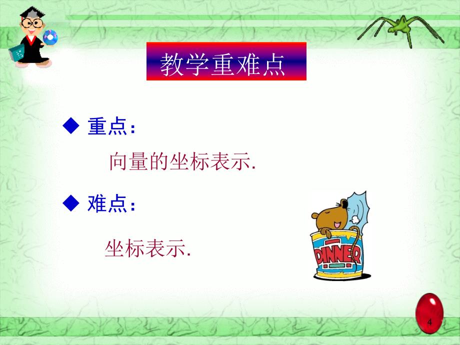 平面向量的正交分解及坐标表示_第4页