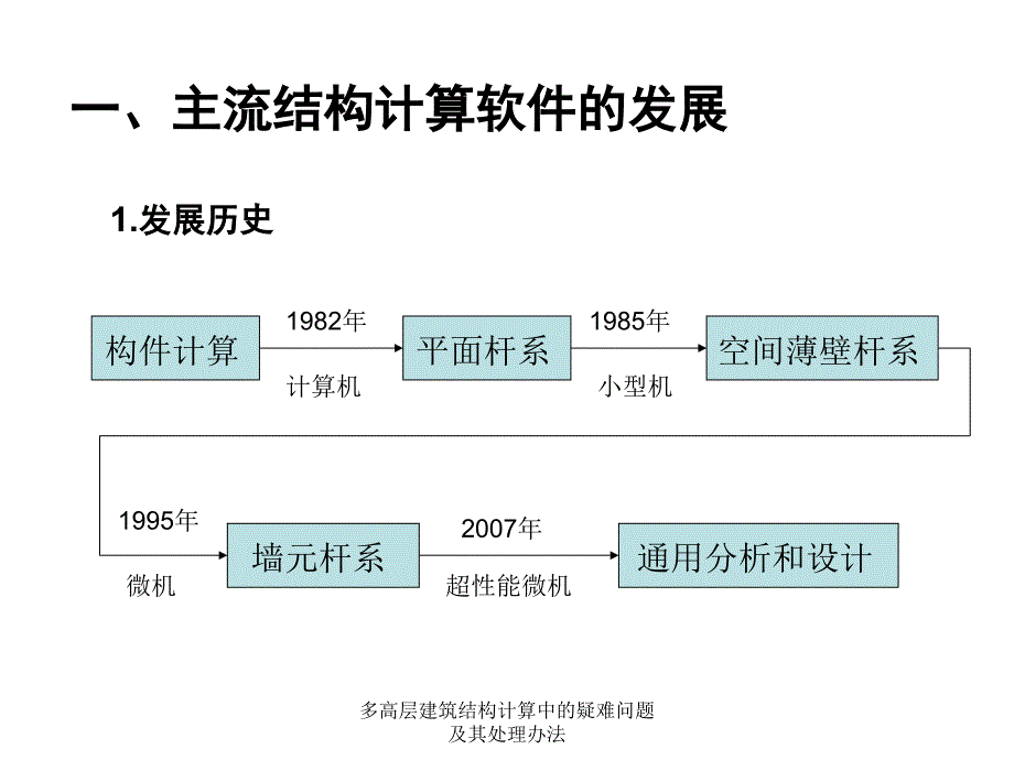 多高层建筑结构计算中的疑难问题及其处理办法课件_第2页