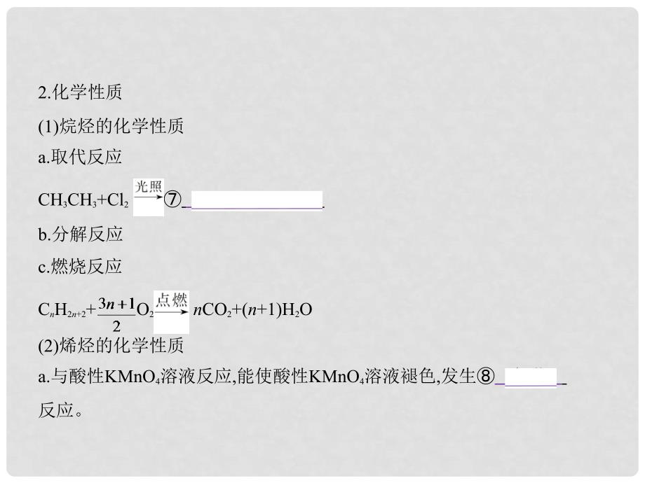 高考化学总复习 第四部分 专题十四 常见的烃课件_第4页