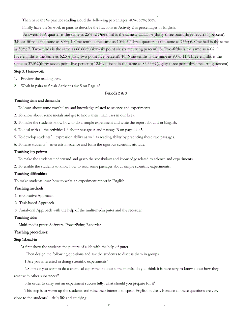 外研版必修一Module5ALessoninaLab完整教案_第3页