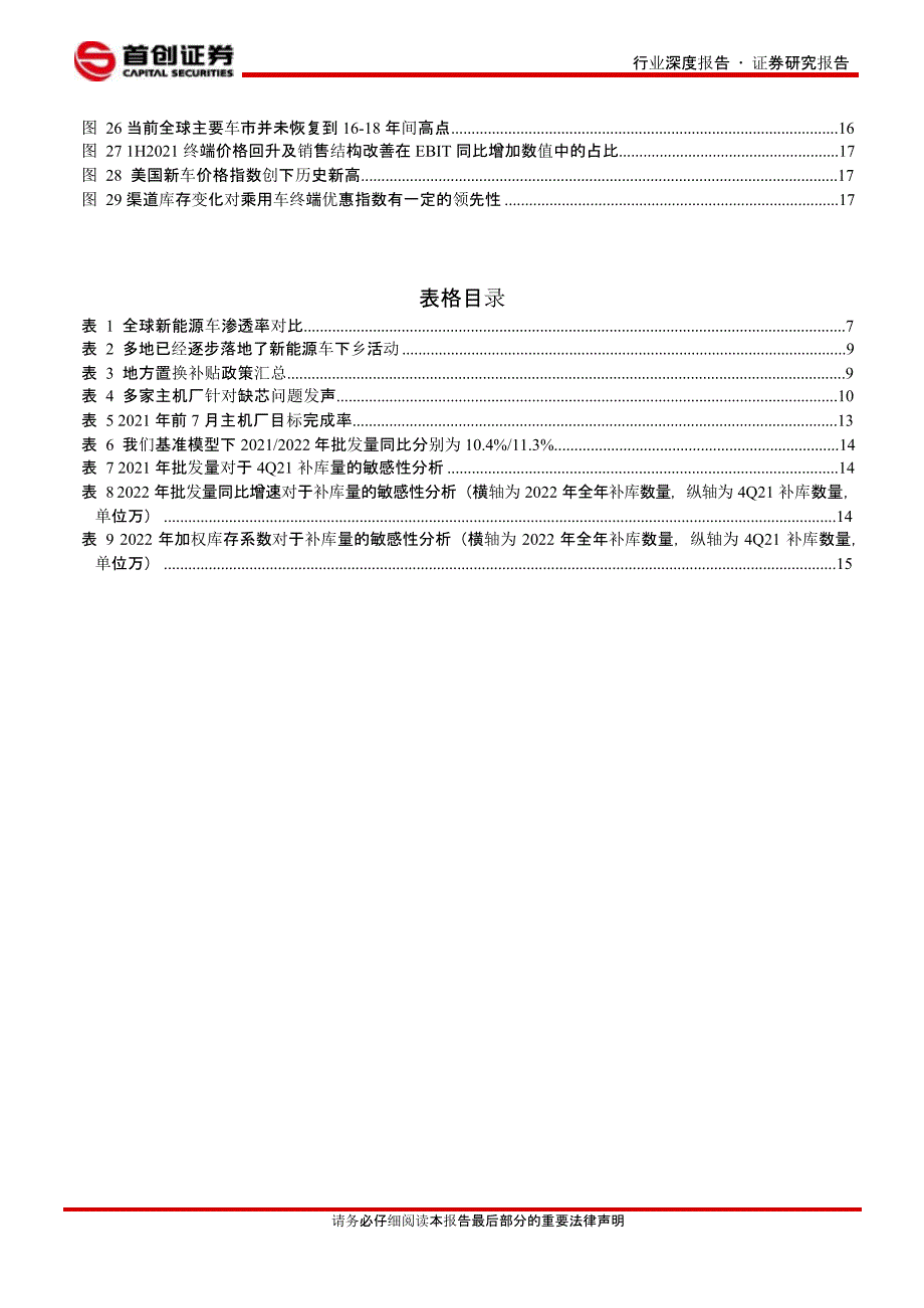 汽车行业报告：趋势性补库即将开启_第2页