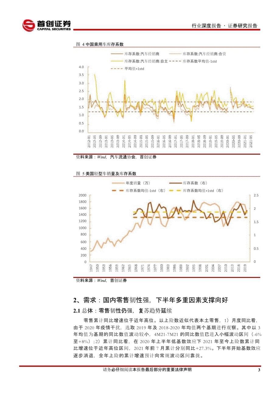 汽车行业报告：趋势性补库即将开启_第5页