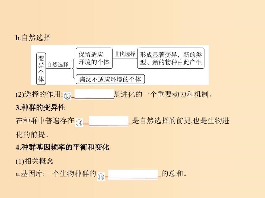 5年高考3年模拟A版浙江省2020年高考生物总复习专题16生物的进化课件.ppt_第5页