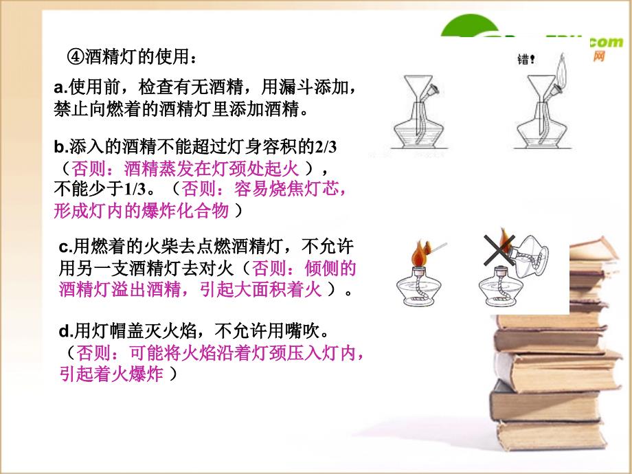 高中化学第一章第一节化学实验基本方法课件新人教版必修1_第3页