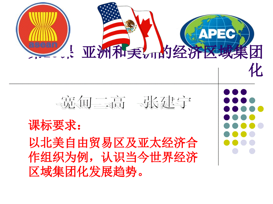 岳麓版高中历史必修二第五单元第25课美洲与亚洲的经济区域集团化教学课件21张共21张PPT_第1页