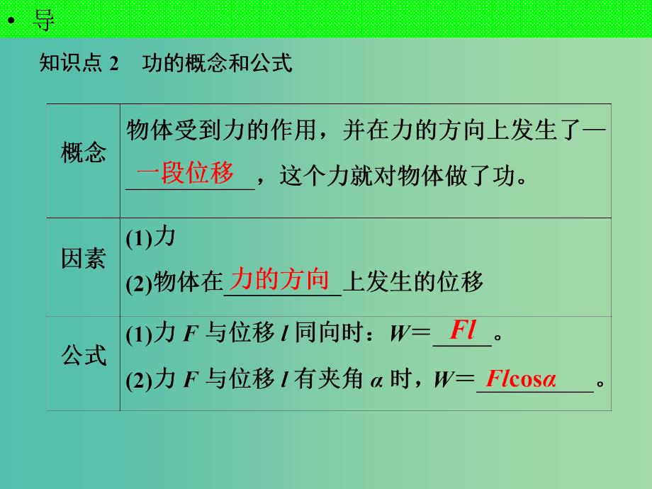 河北省高考物理一轮复习（机械能）6.1 功课件 新人教版.ppt_第3页