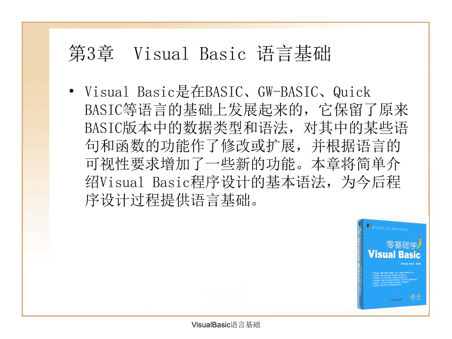 VisualBasic语言基础_第1页