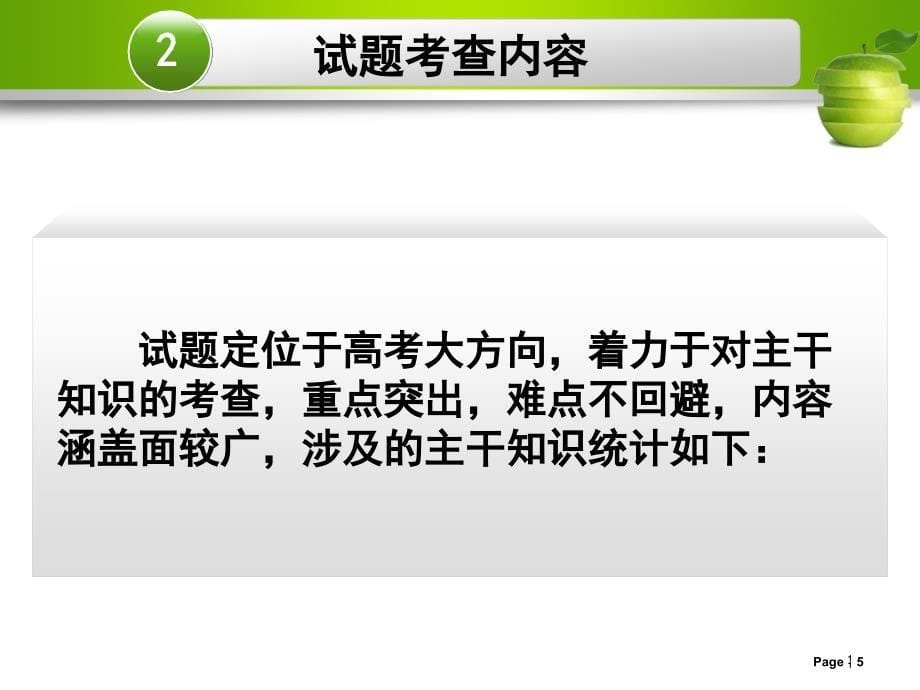 地理一模试卷分析_第5页