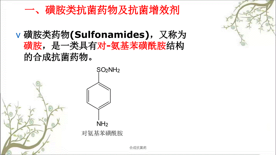 合成抗菌药课件_第3页