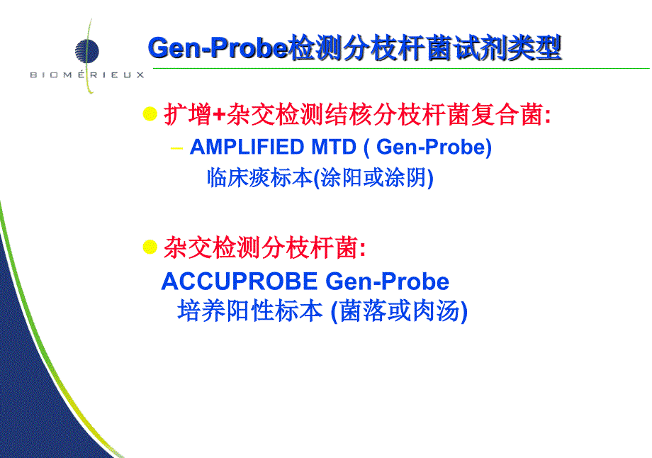 GenProbe结核分支杆菌检测仪介绍Bruce_第3页