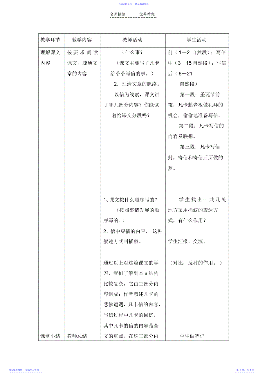 2022年《凡卡》教学设计第一课时_第3页