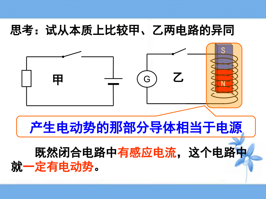 思考试从本质上比较甲乙两电路的异同_第2页